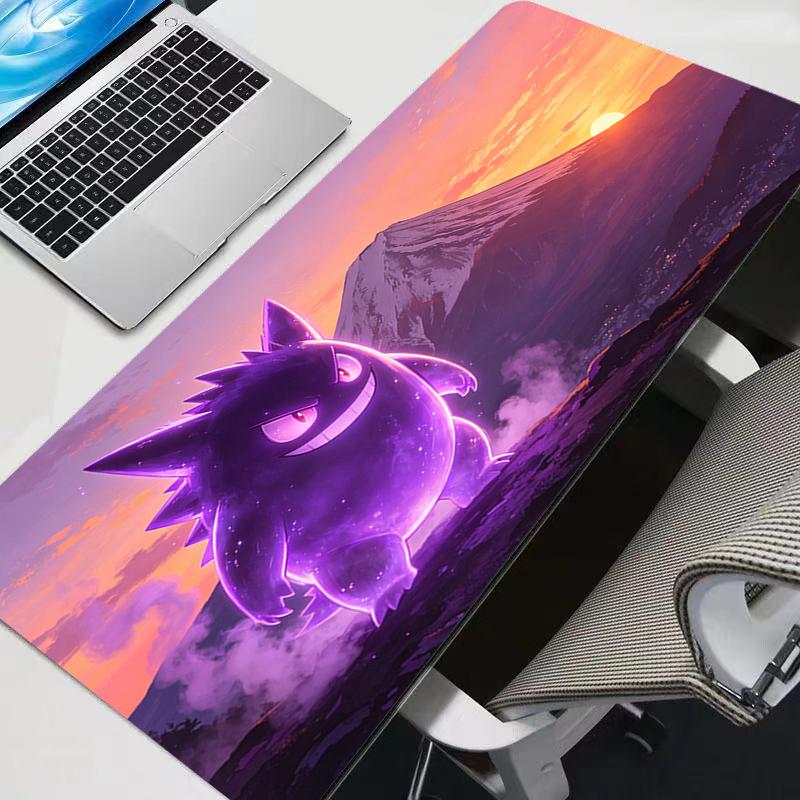 Mouse Pad Rug Gaming Accessories Gabinete Gamer PC Computer Desk Mat Large Keyboard Tablet Gengar Pikachu Sakura Pagoda Mousepad