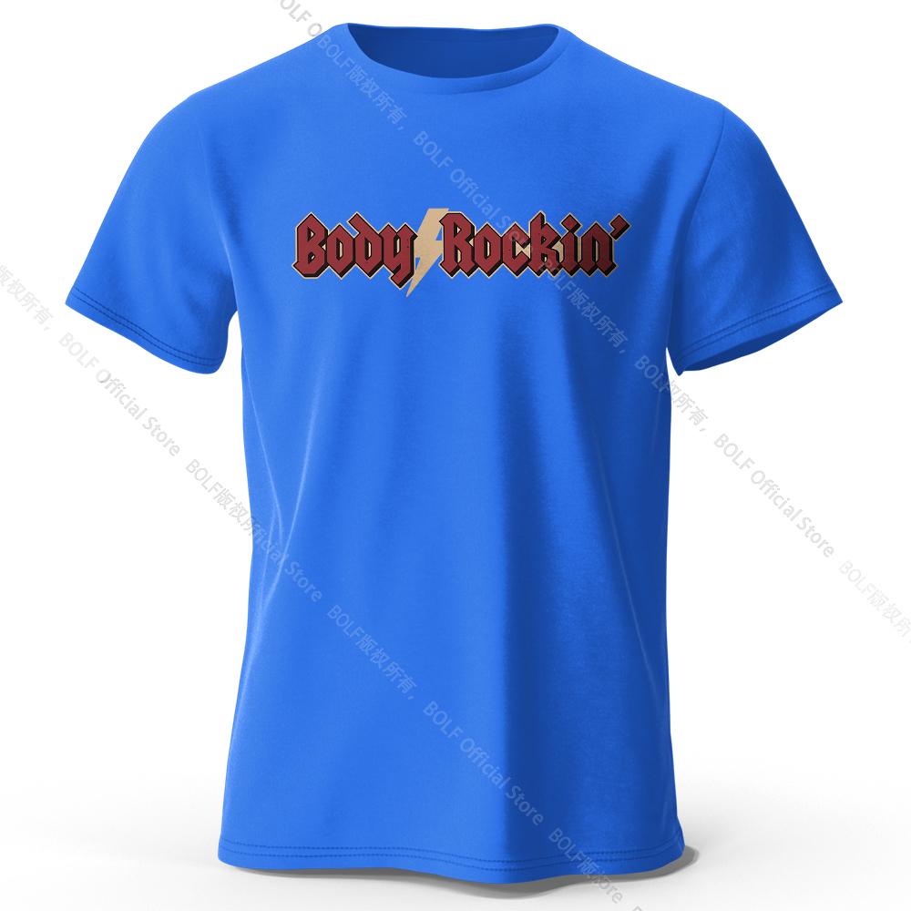 Мужская футболка с принтом Body Rockin', 100% хлопок, свободные футболки с графическим принтом в стиле диско для женщин, летние топы, уличная одежда в стиле ретро