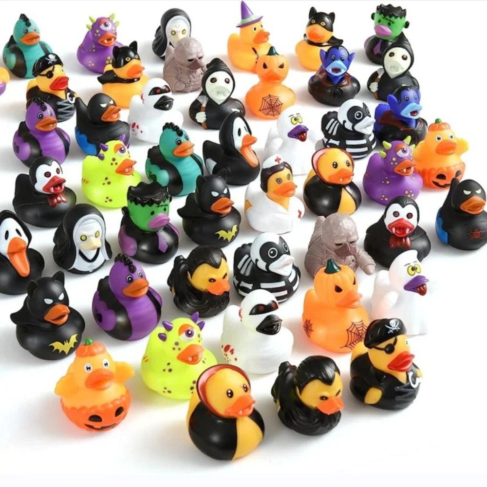 Ducking Floater Halloween Series Duck Cartoon Characters Rubber Duck Toys Festivals Toy