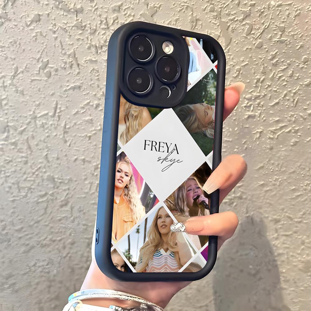 Чехол для телефона F-Freya Skye Singer для iPhone 17 Pro Max 16 15 14 Pro Max iPhone 13 Pro Max 11 Plus Силиконовый чехол