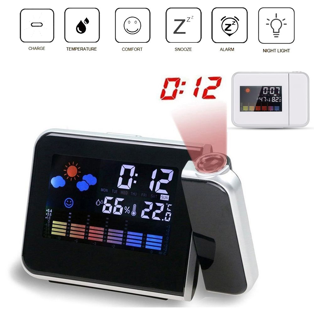 Clock With Projection On Ceiling Clock Radios For Bedroom Projection Clock Projection Alarm Clock
