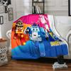 1pc Robots Vehicles flannel Blanket for Super Soft Cute Comfort Blanket for Travel Bedding Couch Sofa Blanket Y73060