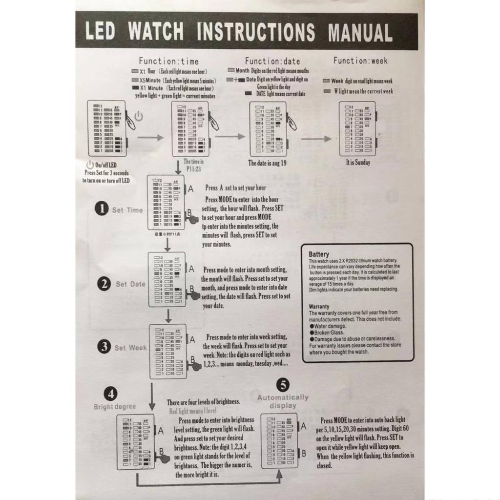 Модные бинарные спортивные часы, мужские часы с ремешком из нержавеющей стали, креативные часы со светодиодным дисплеем, водонепроницаемые цифровые наручные часы 30 м