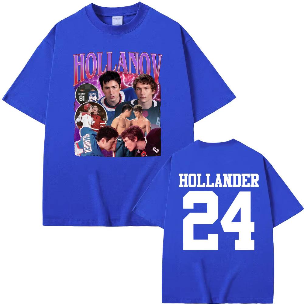 Shane Hollander Ilya Rozanov Heated Rivalry T Shirts Men Women Harajuku Style Summer T Shirt Cozy Short Sleeve Oversized TShirt