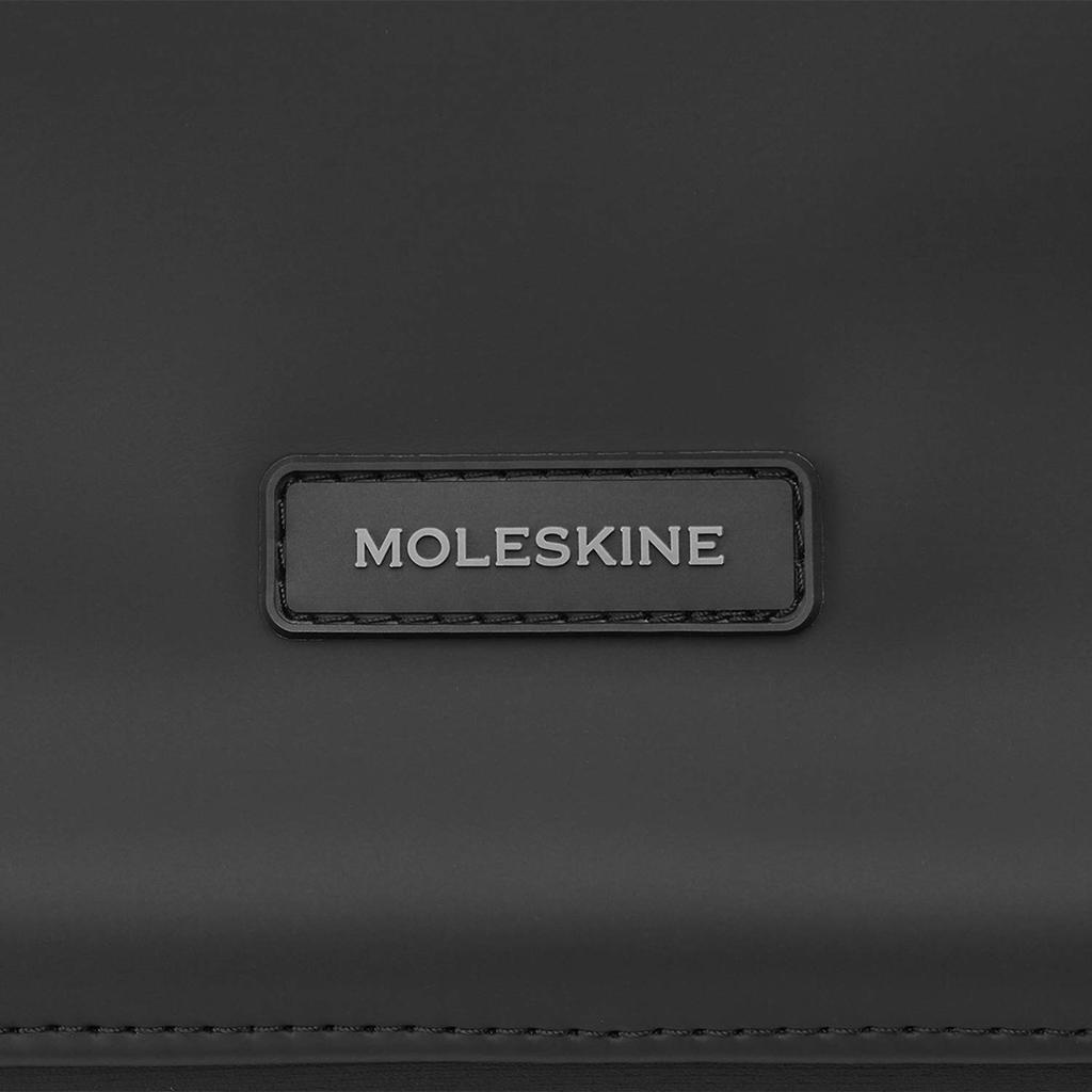 Moleskine Backpack, Fits 15-inch Laptop, Business Backpack, Backpack Collection, Soft Touch PU Leather, Black