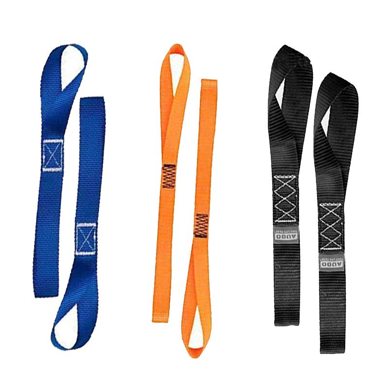 2/4pcs Motorcycle Tie Down Luggage Bandage Soft Straps Towing Ropes For Car Motorbike Hauling Belt Loops Band Tensioning Belts