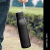 550ML Smart Thermos Bottle Portable Coffee Cup Ferrari Logo Insulated Mug For Mercedes Benz W205 E63 AMG W166 W246 W242 W176 GLE