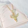 Ожерелье с крыльями ангела Женское Личность Универсальный Кулон-крылья Цепочка на ключицу Аксессуары