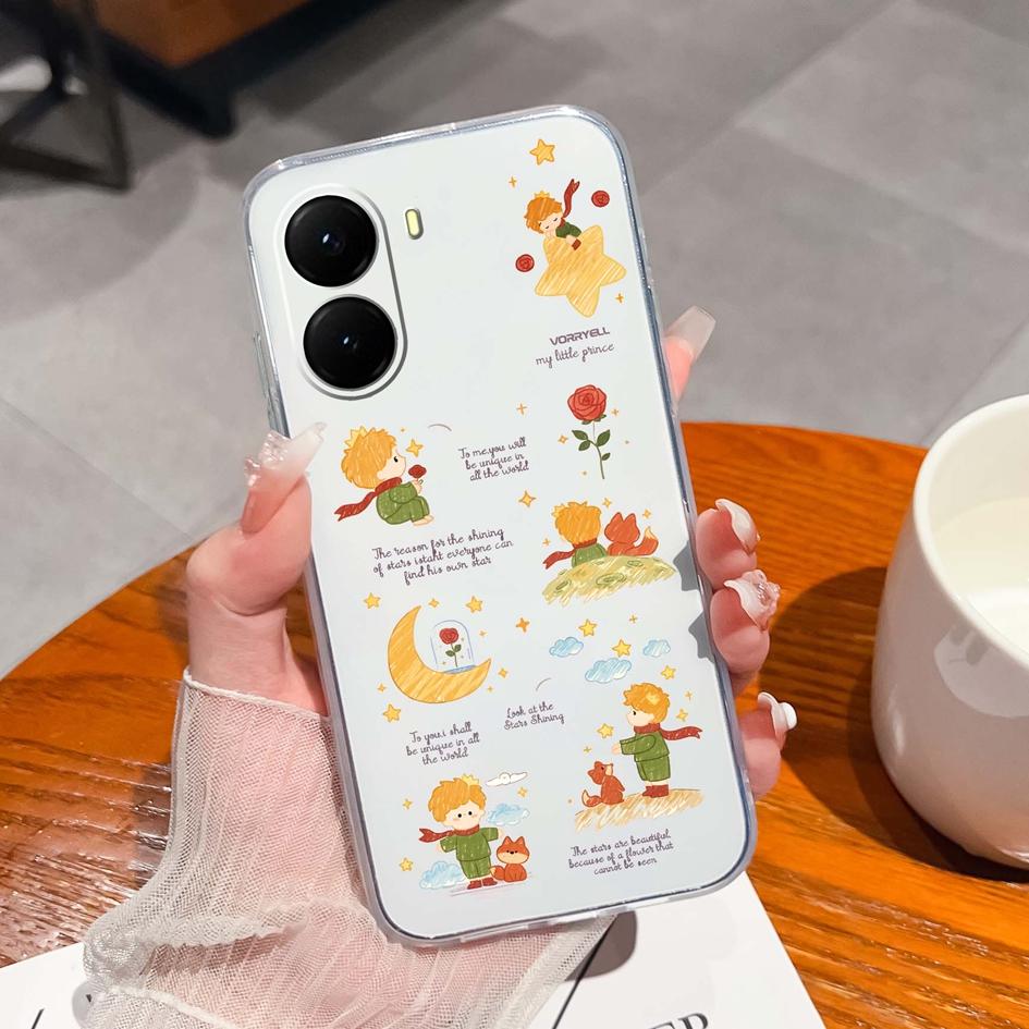 Для Xiaomi Poco X7 X6 M6 14T Pro Poco C71 C75 Xiaomi15 чехлы для телефонов Чехлы Изысканные пейзажи Ударопрочный жидкий силикон мягкий для Xiaomi Shell Bumper