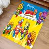 1pc Superthings2 Print Area Rug - Soft, Washable Non-Slip Indoor Mat for Office Chairs, Living Room, Home Office Decorative Rug