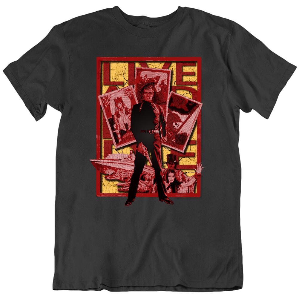 James Bond Live And Let Die Ian Fleming 007 Fan T Shirt Mens Womens Tees Top