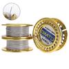 5M/Roll Ni80 Fused Clapton Wire For Rebuildable 2/3/4*26G+36G Heating Wires Coil