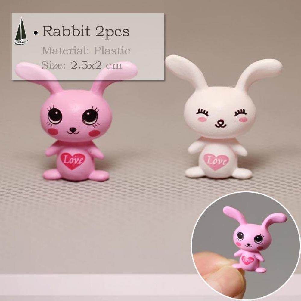 Vintage Decorative Figurines Mini House Water Fountains Flowerpot Fairy Garden Miniatures/Terrarium Pet Home Decor Ornaments DIY