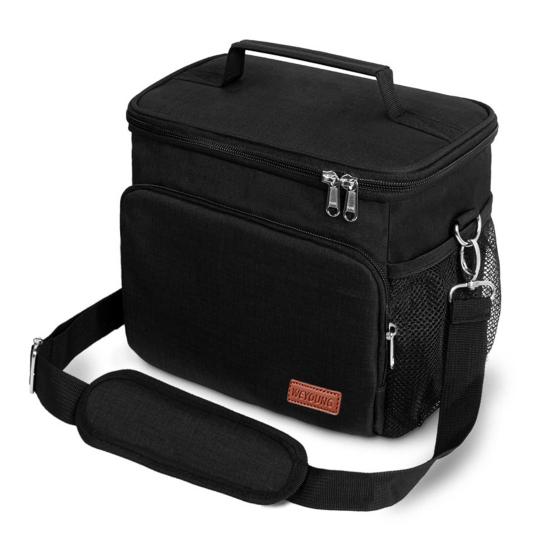 Insulated Lunch Bag for Women Reusable Adjustable Lunch Box with Men Shoulder Strap Leakproof