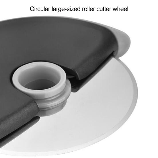 Колесо для резки пиццы Острое лезвие с защитной крышкой Легко мыть в посудомоечной машине Эргономичное обращение Колесо для пиццы