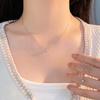 Ожерелье Простой Дизайн Ниша Темперамент Женский Модный Ключичная Цепочка Женский Легкий Роскошный