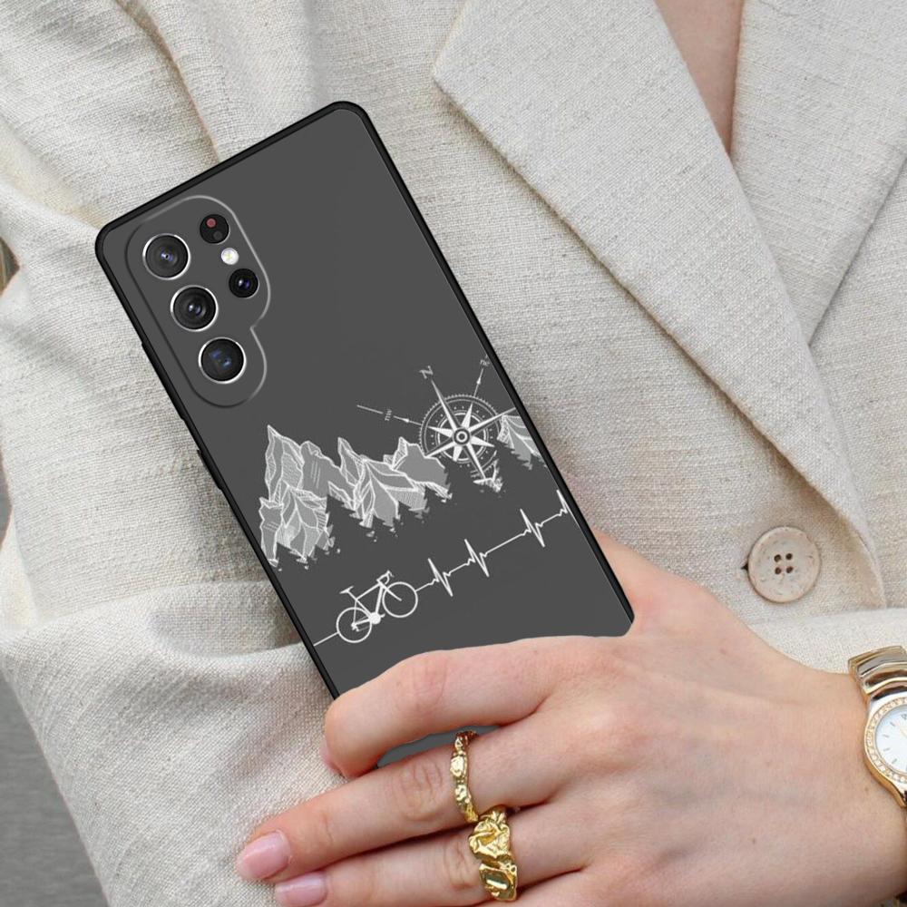 Чехол для мобильного телефона для Samsung Galaxy S26 Ultra S25 S24 S23 S22 S21 S20 Note10 с изображением горного велосипеда MTB