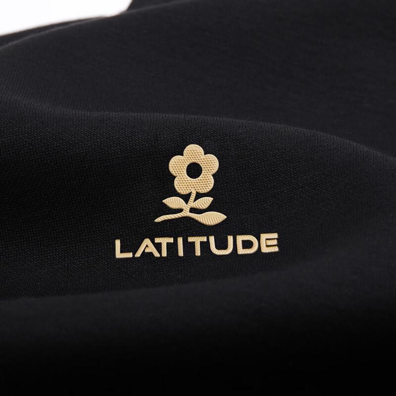 MONTAGUT Men's Fleece-Lined Embossed Long-Sleeve Sweatshirt