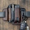 Кожаный футляр для Leatherman Multitool Sheath EDC Pocket Organizer с держателем для ключей