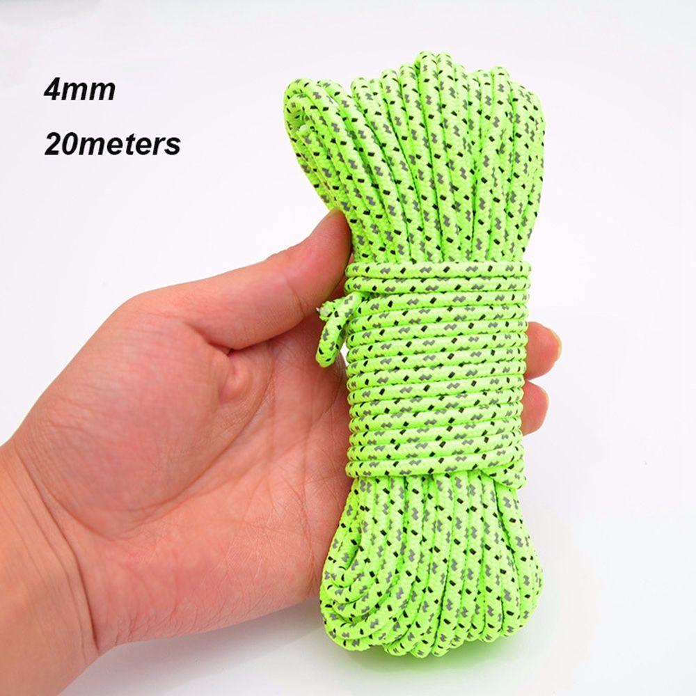 2.5/4mm Reflective Tent Accessories Tents Line Cord Rescue Ropes Tent Rope Umbrella Paracord