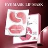 Eye and Lip Mask Combination Set Total 90g Moisturizing The Eyes Caring for The Lips Moisturizing Hydrating Soothing and Maintaining The Eyes and Lips