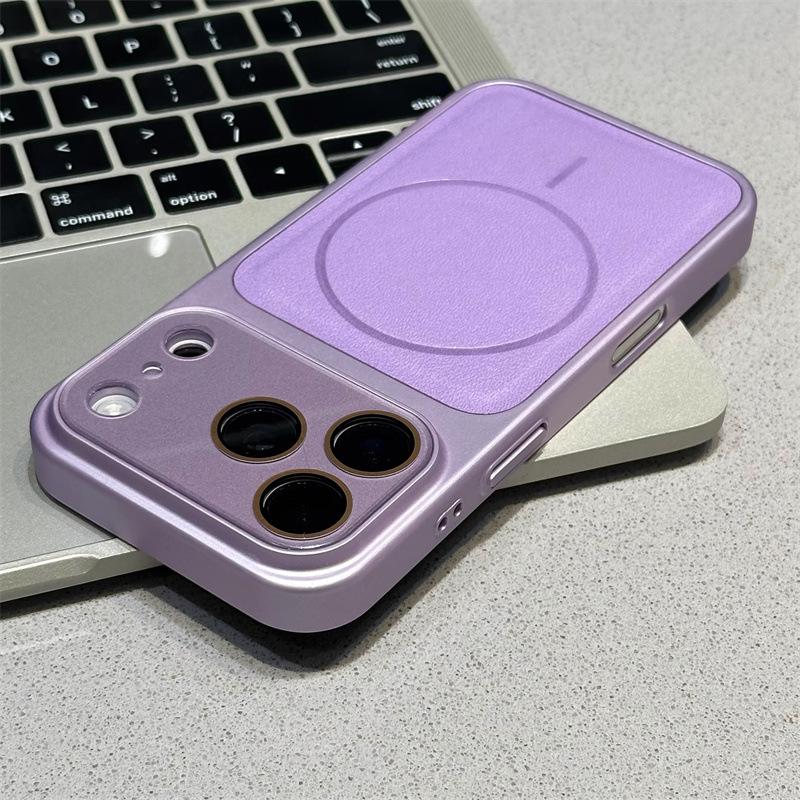 Магнитный стеклянный протектор для линз камеры для чехлов iPhone 14-17 Pro