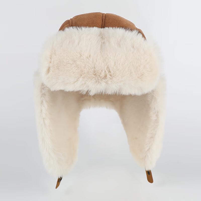 Ai Lan Hui Jia DH Autumn Winter Suede Trapper Hat
