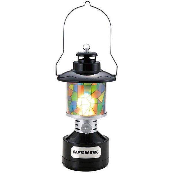 Captain Stag Светодиодный фонарь Twin Light со стеклянным витражным листом Светодиодная лампа