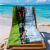 Kw Heavy Trucks Beach Towel Super Soft Microfiber Quickdry Fabric Comfortable Lightweight