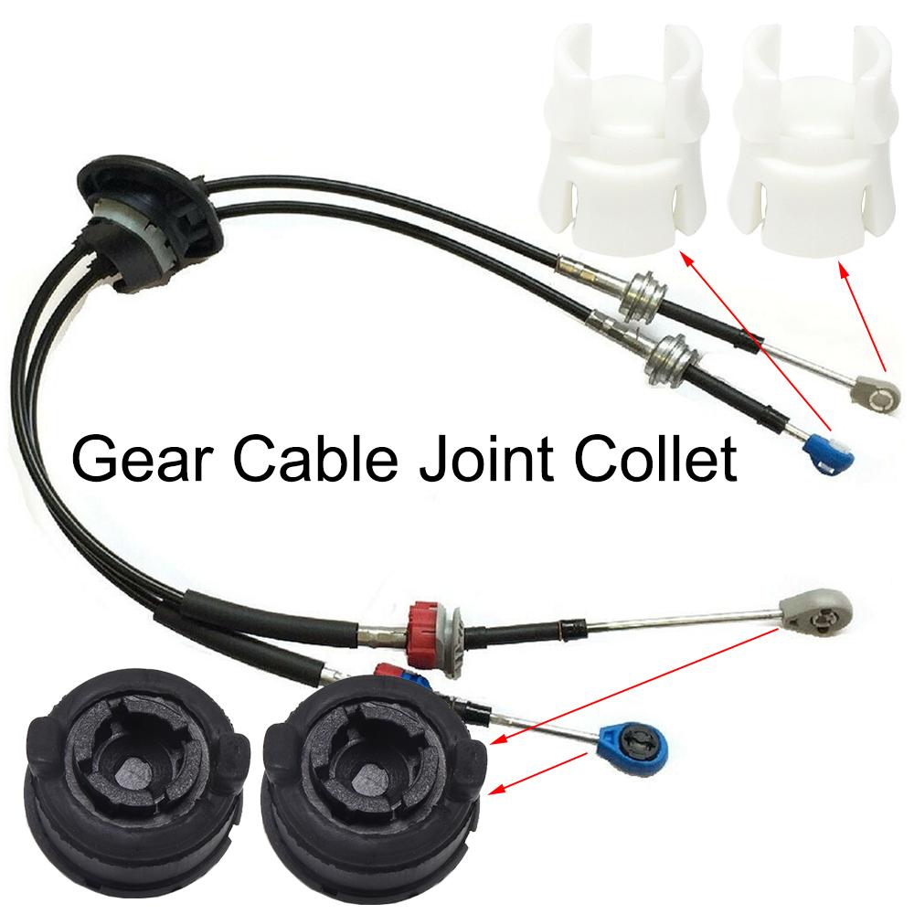 Трос ручного переключения передач, поворотная втулка, рычаг переключения передач, концевой шарнир, цанга для Citroen C2 JM C3 FC 2003 2004 2006 2008 2010 2012 2013