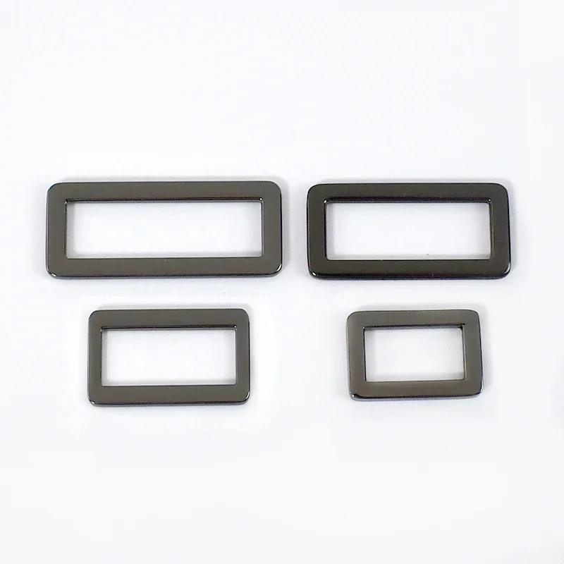 Meetee 20 шт. 20-50 мм 16 цветов Металлическая пряжка Регулировочные пряжки для стропы Ползунок для ремня сумки Кольцо Застежка DIY Кожаная фурнитура Аксессуары