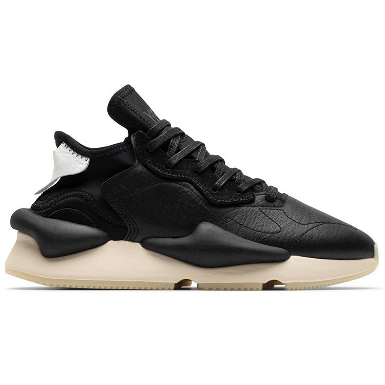 adidas Черные кремово-белые кроссовки унисекс Y-3 Kaiwa GX1053