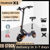X1 Off-Road Skateboard 1200W Brushless Motor E-Scooter 48V16AH Extended Battery Foldable 10-inch Tire Sensor Electric Scooter
