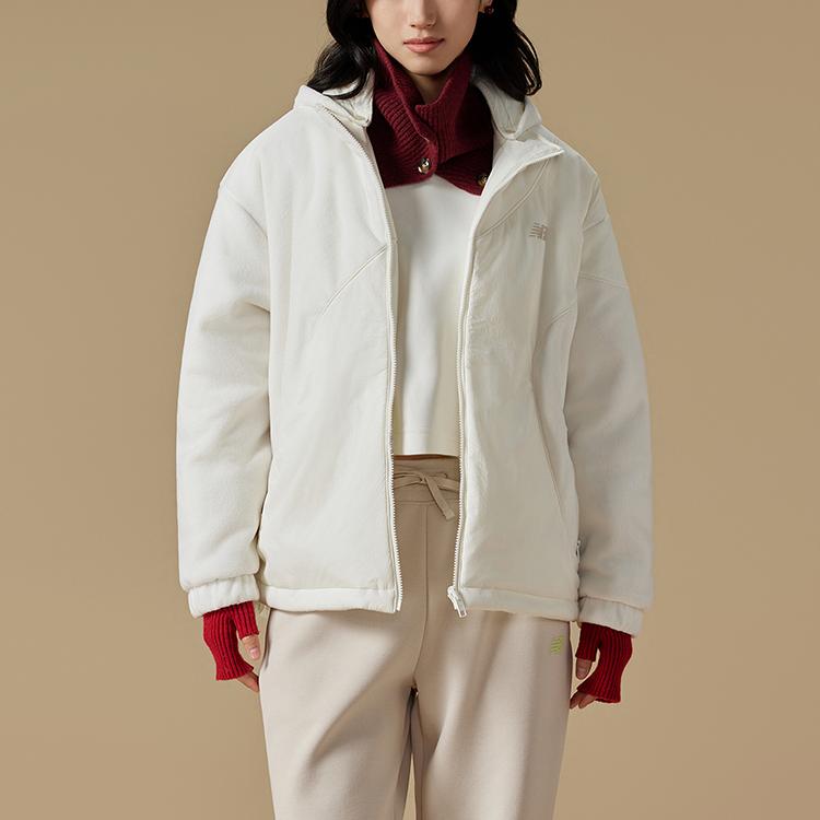 Women's New Balance Jackets & Coats Women's White