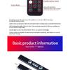 Автомобильная USB-подсветка салона, безпроводная установка, беспроводная индукция, светодиодная подсветка салона автомобиля с голосовым управлением по ритму