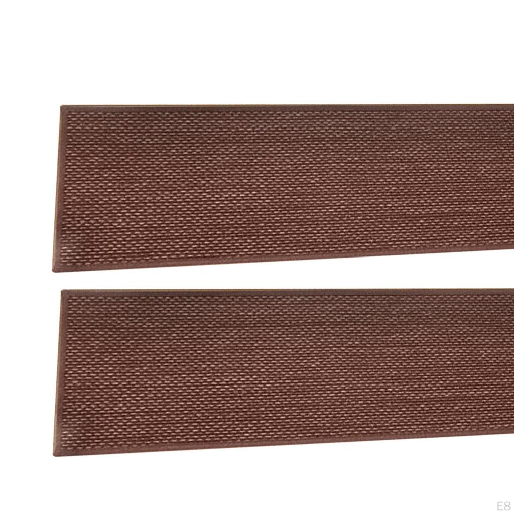 2 Pack Stair Treads for Wooden Steps 21.65x7.87inch Reusable Non Slip Runners Kids And Pets