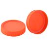 10Pcs 86MM Wide Mouth Jar Lid Silicone Seal Airtight Food Grade BPA Free Heavy Duty Leak-proof Colorful Universal Round Cup Can Cover