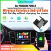 Беспроводной Carplay Android Auto модуль для Porsche PCM3.1 Panamera Cayenne Cayman Macan Boxster 911 991 718 AirPlay Mirror Link