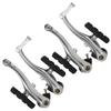 2pcs Bicycle V Brake Set Bicycle V Brake V Brake Set Front Rear V Brake Bike V Brake Bicycle Brake V Type Bicycle Brake Set Aluminum Alloy Wear