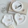 Design Women Jewelry Tray Trinket Tray Dish Cloud Star Heart Shape Plaster Plate Jewelry Storage Trays Home Decorative Tray