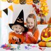 24Pcs Halloween Stretchy Skeleton Toys,  Stretchy Skull Squishy Toys For, Happy Halloween Goody Bag Fillers Stress Reliever Toys