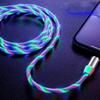 Creative 360° Adsorption Three Color Streamer Type-C Magnetic Charging Cord