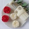 1 Набор 3D Форма Цветка Форма для Лунных Пряников Праздник Середины Осени DIY Ручные Пресс-Штампы Кондитерский Многоразовый Кухонный Инструмент для Выпечки