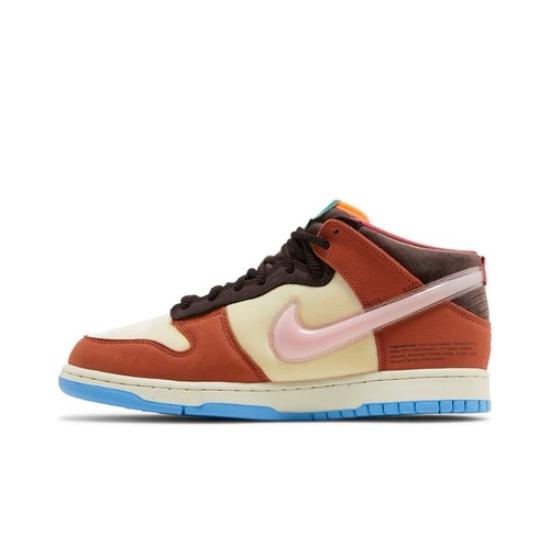 Nike Social Status x Dunk Mid Шоколадное молоко DJ1173-700