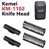 Kemei 1 Набор Лезвий для Триммера Для Km-1102 Триммера Электрической Бритвы Запчасти Сетка Острая Бритья Сменные Головки Ножа Головки Ножа