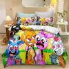 Exquisite Cartoon 3D Printed S-Sprunki Bedding Set 3pcs Duvet Cover Pillowcase Single Twin Double Queen King Size for Kids Boy