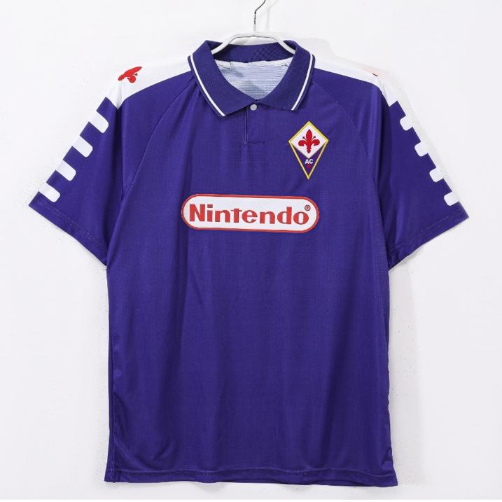 Popular retro Barcelona breathable jersey wholesale short-sleeved t-shirt men and women of the same football jersey can be approved on behalf of