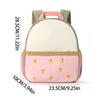 New Polyester Embroidery Shoulders Bag Multicolor Washable Versatile Backpack Large Capacity School Student Backpack Children