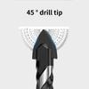 Professional Multi Size Masonry Drill Bits Triangular Shank Drill For Tile Glass Ceramic Wood With Carbide Alloy Tips