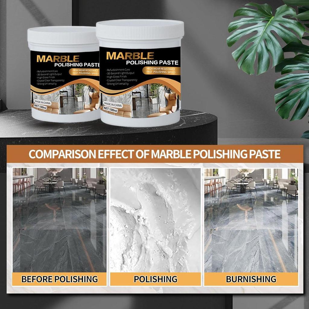 100 мл Полироль-очиститель для гранита Восстановитель блеска для кварцевых столешниц Пола Столешницы Ванны Фарфоровой раковины Ванной Коммерческие принадлежности